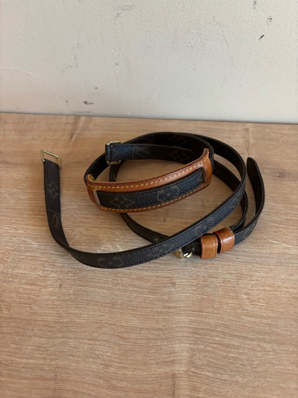 Authentic Louis Vuitton monogram crossbody strap